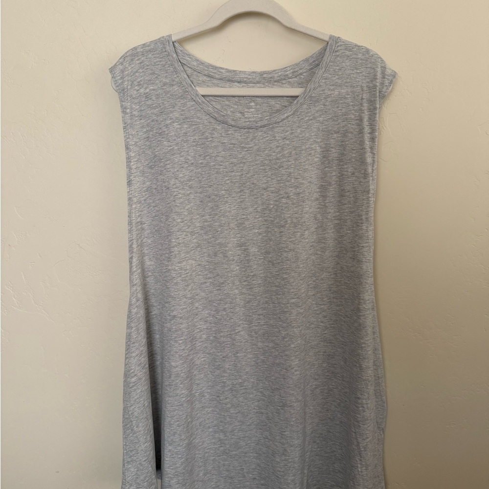 Girlfriend Collective Light Gray Tank Top - NWT